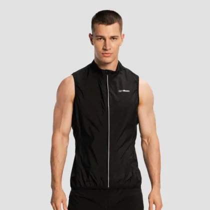 GymBeam Pánska bežecká vesta Pulse X Black M