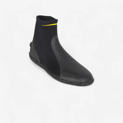 SUBEA Neoprénové čižmičky 3 mm na potápanie čierne 36-37
