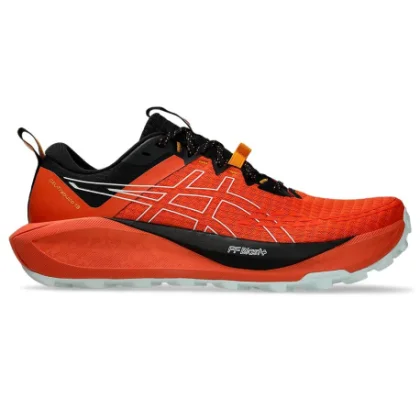 Férfi futó trail cipők ASICS Gel Trabuco 13 nova orange pure aqua