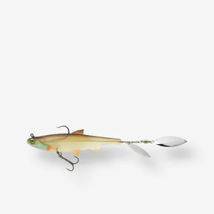 CAPERLAN Umelá nástraha typu Shad s lístkami Roachspin 120 plotica bez