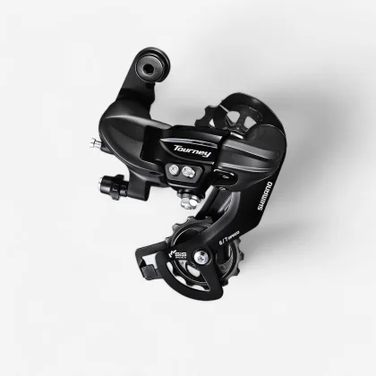 SHIMANO Prehadzovač Shimano Tourney TY300 6/7 rýchlostí bez
