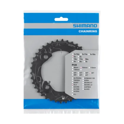 SHIMANO Prevodník na horský bicykel 24-28-36-38 10 rýchlostí Deore Shimano 38