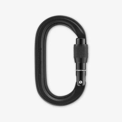 BLACK DIAMOND BLACK DIAMOND Oval Keylock symetrická bezpečnostná karabína bez