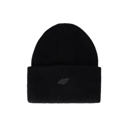 Zimná čiapka 4F CAP WAW25ACAPU562-20S DEEP BLACK