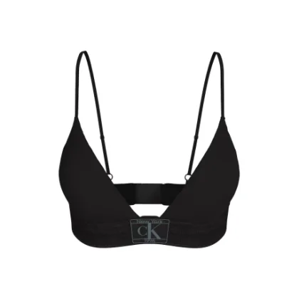 Dámska podprsenka CALVIN KLEIN 1 PACK-UNLINED TRIANGLE-BLACK