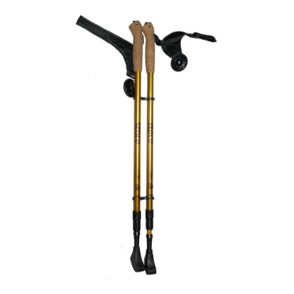 Sedco Trekové hole NORDIC WALKING ALU7075 černé vel. 65-140 cm