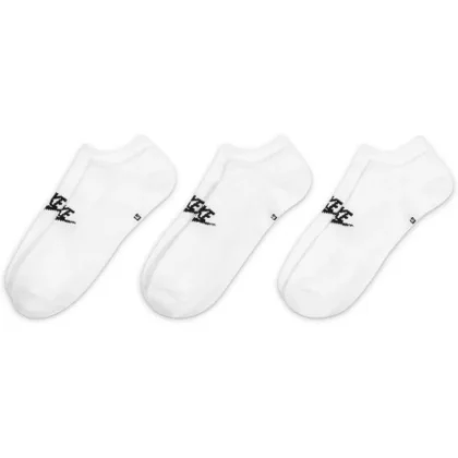Ponožky NIKE 3 PACK-U NK NSW EVERYDAY ESSENTIAL NS-White