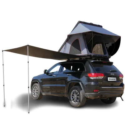 Autostan KING CAMP Boundless X2 - čierno-sivý