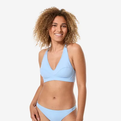 DECATHLON Vrchný diel dámskych plaviek na surf Ana plus