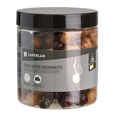 CAPERLAN Semená na lov kapra Tiger Nuts Hookbaits 150 g bez