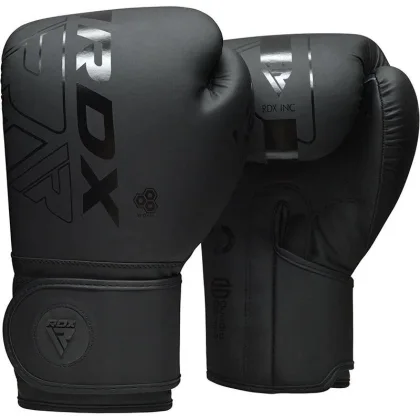RDX Boxerské tréninkové rukavice F6 Kara černé 16 oz