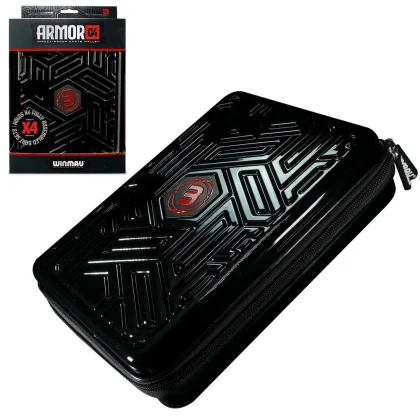 Puzdro Winmau Armor G4 čierne na 4 sety šípok