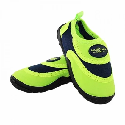 Aqualung Boty Aqua Lung BEACHWALKER KIDS NEW zelená/tm. modrá