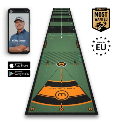 WELLPUTT Podložka na puttovanie 4 m - Wellputt matná zelená NO SIZE