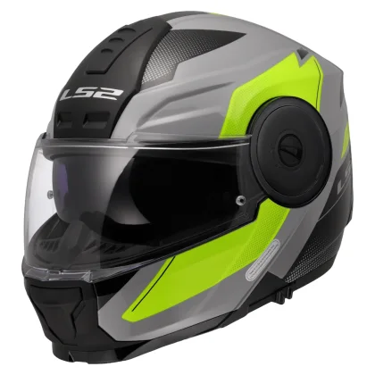 LS2 FF902 Scope II Duria Grey H-V Yellow 3XL (65-66)