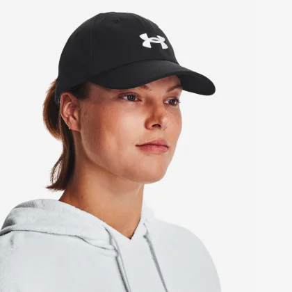UNDER ARMOUR Nastaviteľná dámska šiltovka Blitzing čierna bez