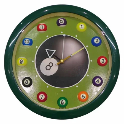 Nástenné hodiny Biliard 29,5 cm