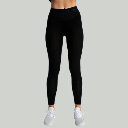 STRIX Dámske legíny MERINO I Black XSXS