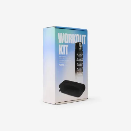 PHOENIX Fitness set Phoenix fľaša s objemom 1 liter + uterák bez