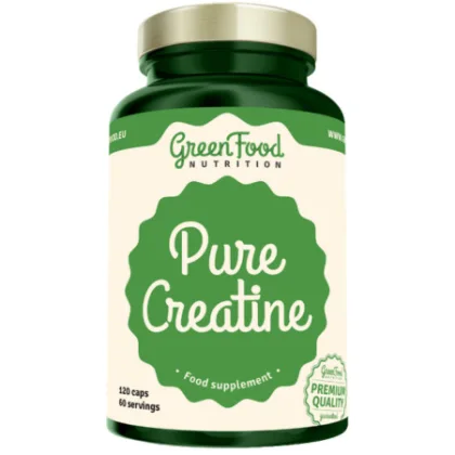 GREENFOOD Pure creatine 120 kapsúl