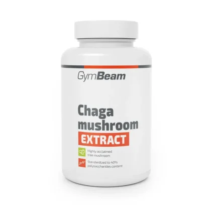 Extrakt z huby Čaga (ryšavec šikmý) 90 kapsúl - GymBeam