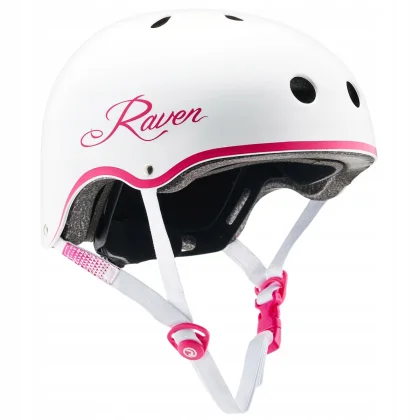 Raven Essto white/pink helma