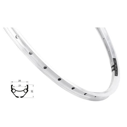 Force Ráfek PRIME 559x21, 36děr, stříbrný
