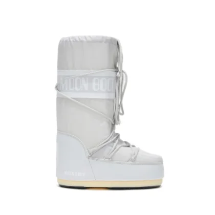 Vysoké zimné topánky MOON BOOT MB ICON NYLON, H003 GLACIER GRAY