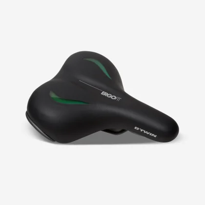BTWIN Gélové cyklistické sedlo 90° .