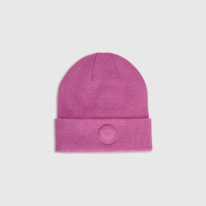 Dívčí beanie čepice - růžová