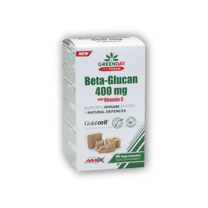 Amix GreenDay ProVEGAN Beta-Glucan 400mg + Vitamin C 60 Vcaps