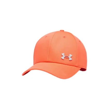 Férfi sapka UNDER ARMOUR M ESSENTIAL LOW METAL ADJ-RED