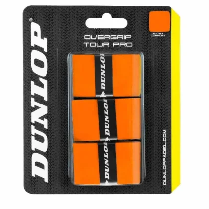 Padel omotávky DUNLOP PRO TOUR OverGrip oranžový