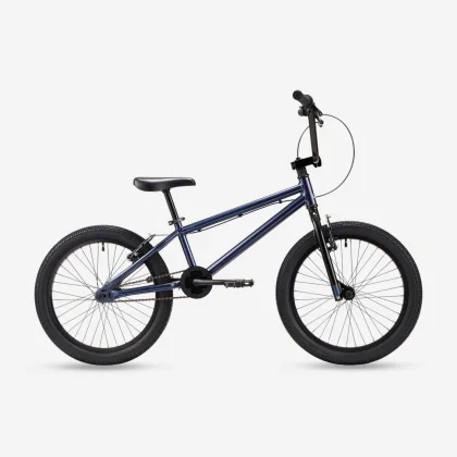 BTWIN Detský bicykel BMX WIPE 500 20" 9 – 14 rokov modrý bez