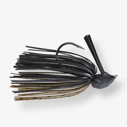 CAPERLAN Umelá nástraha na lov dravcov Rubber Jig Tungsten Black 7 g - 1/4 oz