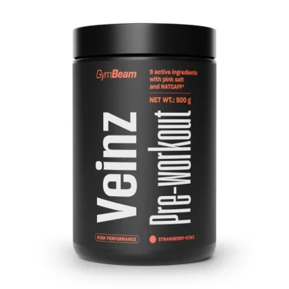 Veinz Pre-workout - GymBeam jahoda kiwi