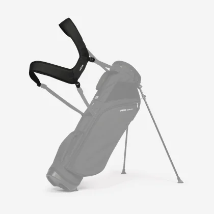 INESIS Popruh na golfový bag Inesis Ultralight čierny bez