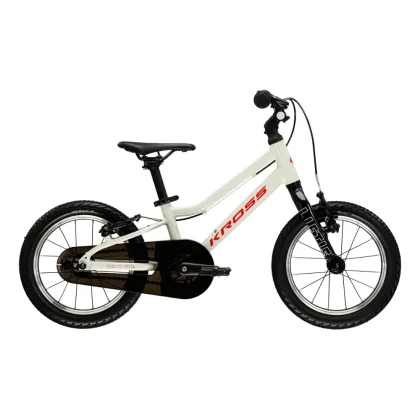 Kross Liftie 14" - model 2025 šedá / červená / lesk - 7" (95-110 cm)