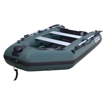 STARKBOAT DT-230S s kýlom, zelený pevná vystužená podlaha