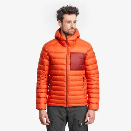 SIMOND Pánska páperová bunda MT500 na horskú turistiku s kapucňou do -10 °C 3XL