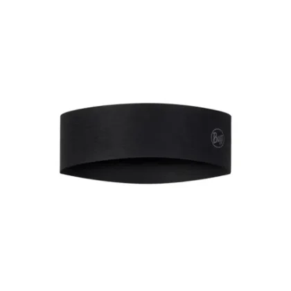 Čelenka BUFF COOLNET UV® SLIM HEADBAND SOLID BLACK