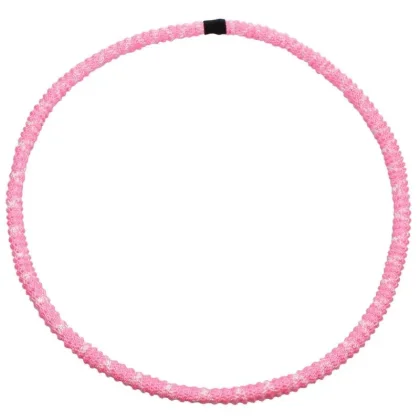 Merco Spring Soft Hula Hoop gymnastická obruč růžová POUZE 1 ks (VÝPRODEJ)