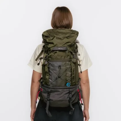 Husky Curly 40l dark green