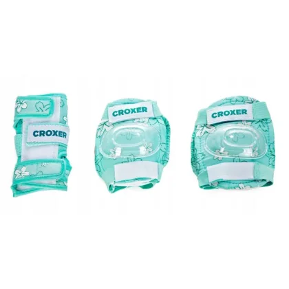 Croxer Fibre mint, dětské sada chráničů
