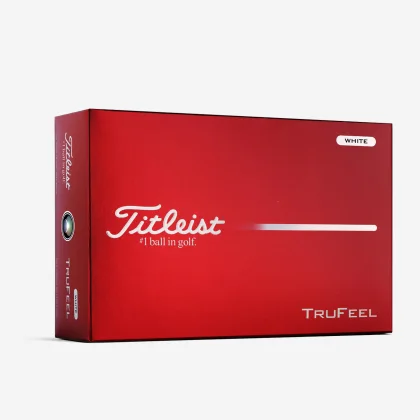 TITLEIST TITLEIST TruFeel 2026 golfové loptičky 12 ks biele bez