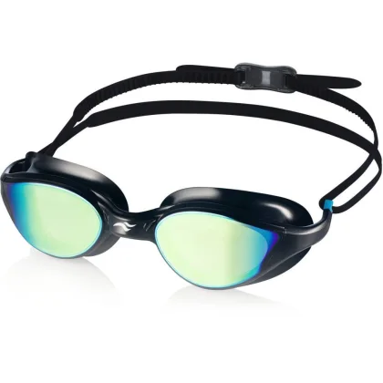 Aqua Speed Vortex Mirror White/Blue/Rainbow Mirror