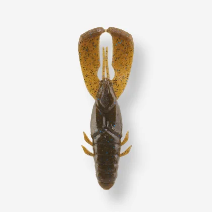 CAPERLAN Mäkká umelá nástraha s atraktantom Yubari PCRW 3,5" Pumpkin Blue Punching Craw 9 cm - 3,5"