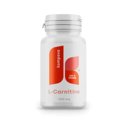 Kompava L-karnitín 500 mg/90 kps