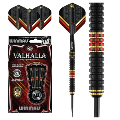Sada šípok Winmau steel Valhalla 24g, 85% - 95% wolfram