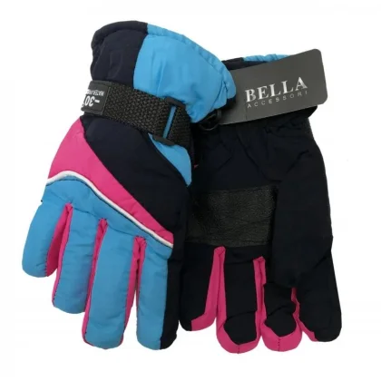 Dětské zimní rukavice Bella Accessori 9011S-9 modrá